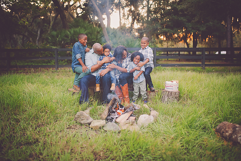 03 8.08 Photography campfire family sessions Jacksonville family photographer