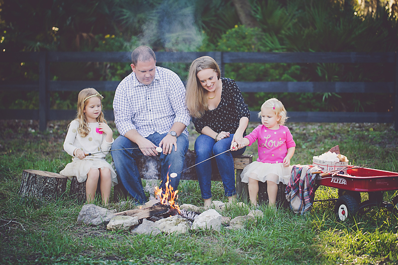 33 8.08 Photography campfire family sessions Jacksonville family photographer