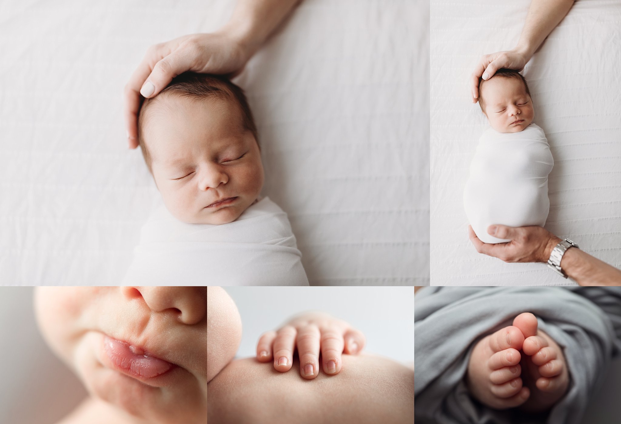 newborn baby boy photos closeups of fingers toes and lips