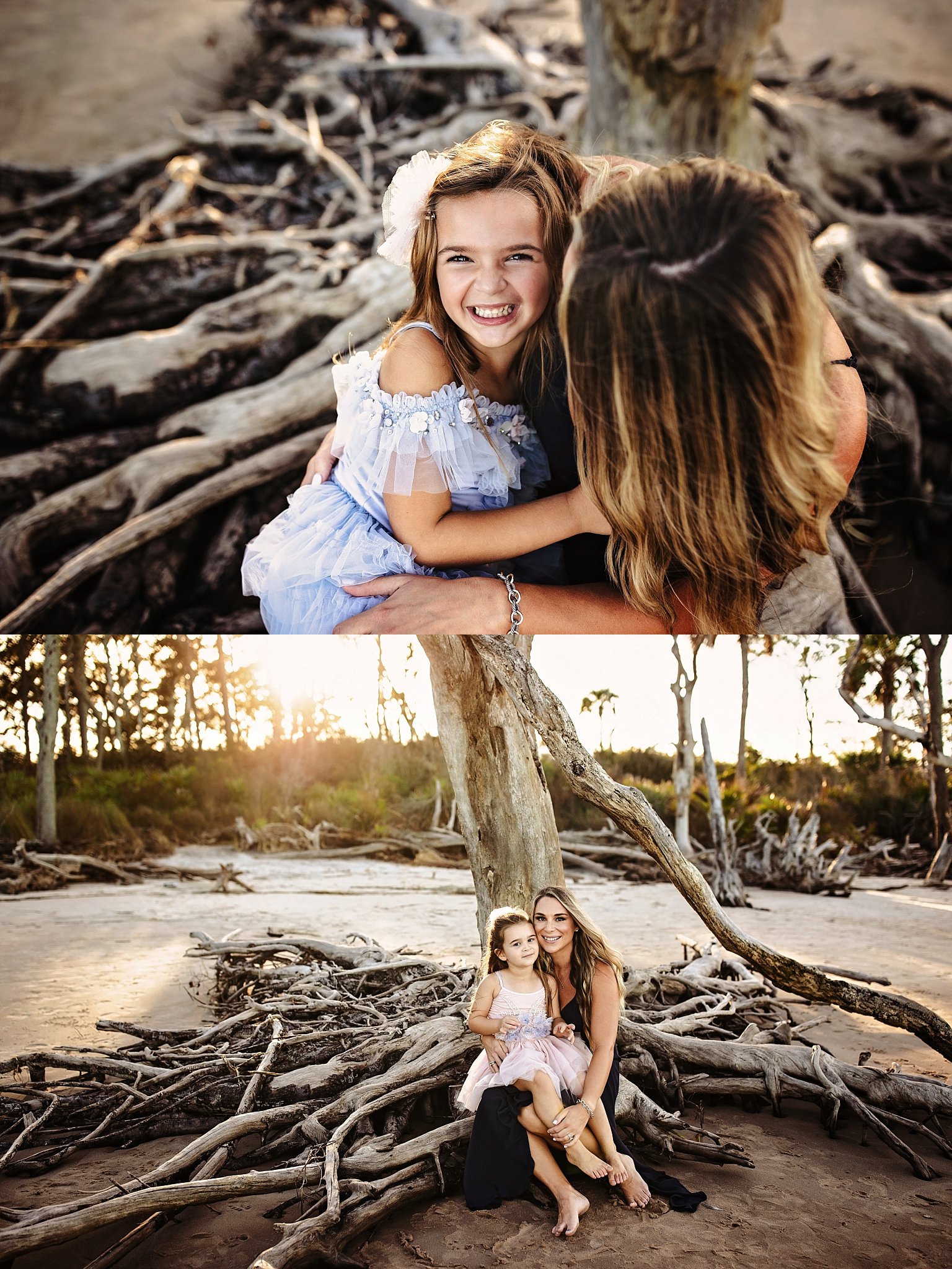 mother and daughter photo session in northeastern florida