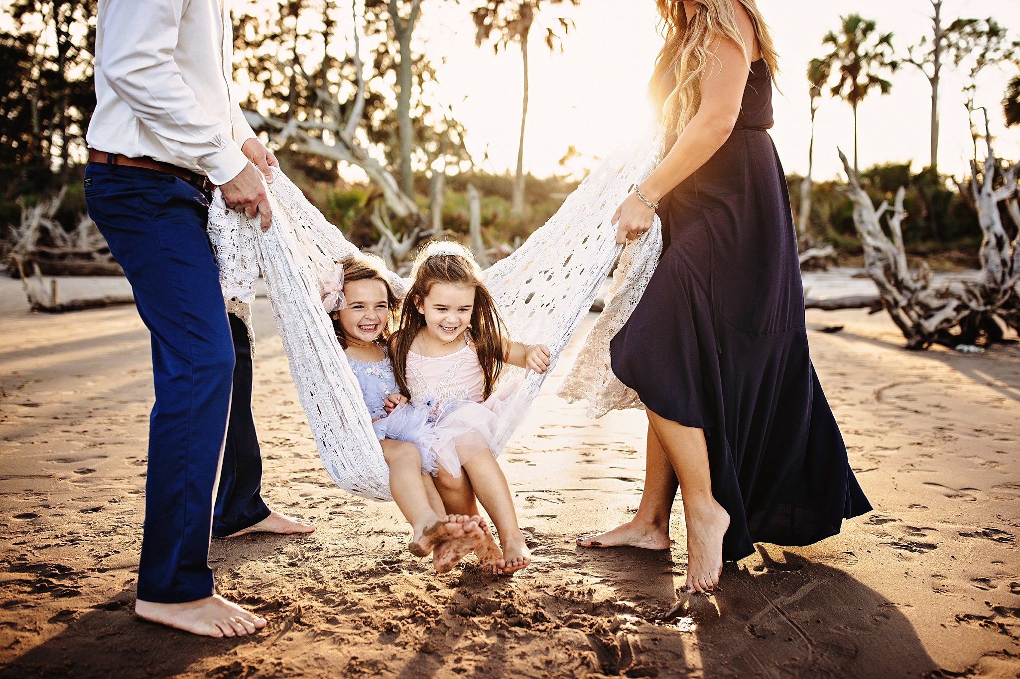 family session at Little Talbot Island State Park in Jacksonville