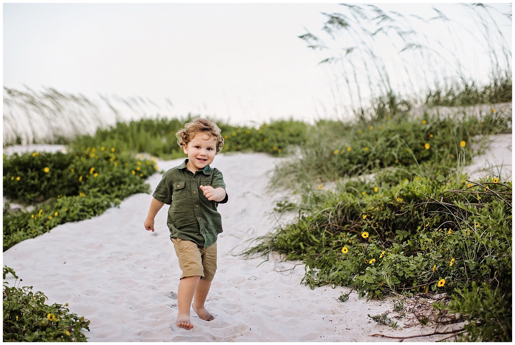 toddler photos at ponte vedre beach in florida